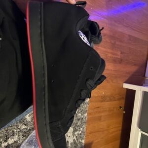 DC Men's Black and Red Shoes